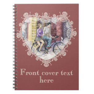 Romantisches Datum Notizblock