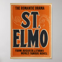 Romantisches Drama, 'St. Elmo' Vintages Theater