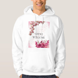 Romantisches Erröten Wasserfarbe Brautparty-Shirt Hoodie