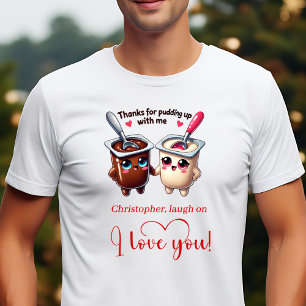 Romantisches Food-Humor-Valentinstag-Liebesgeschen T-Shirt