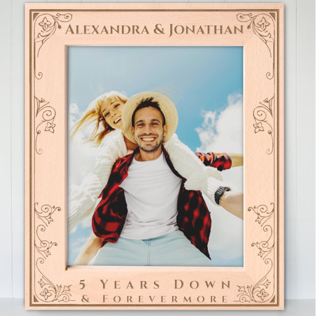 Romantisches Forevermore Hochzeitssemble Geätzte Rahmen (Von Creator hochgeladen)