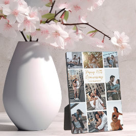 Romantisches Foto für kundenspezifische Anniversar Fotoplatte