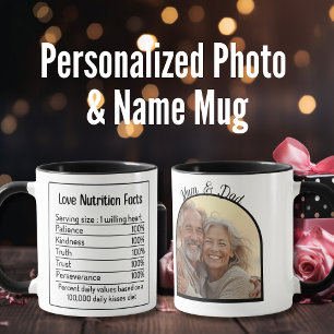 Romantisches Foto & Liebe - Valentinstag Tasse