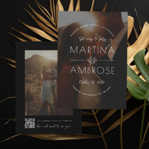 Romantisches Foto Save The Date