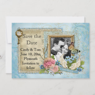 Romantisches Foto Save the Date