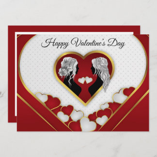 Romantisches Gold & Red Heart, Das L in LGBTQ Vale