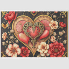 Romantisches Gothic Tissue Paper Seidenpapier