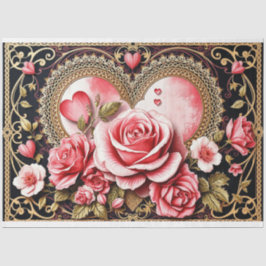 Romantisches Gothic Tissue Paper Seidenpapier