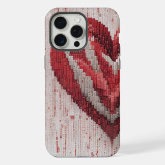 Romantisches Herz – Zeigen Sie Ihre Liebe mit Stil iPhone 15 Pro Max Hülle