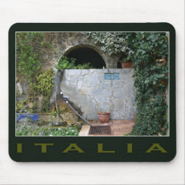 Romantisches italienisches Mousepad