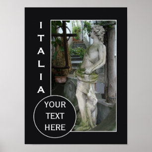 Romantisches italienisches Zollposter Poster