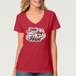 Romantisches Liebeszitat T-Shirt