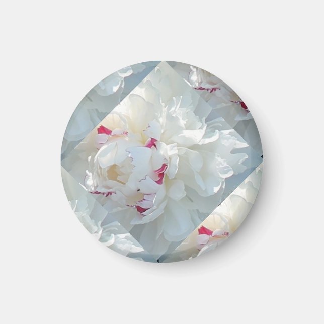 Romantisches Multi Peony Magnet (Vorne)