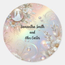 Romantisches Paar Hochzeitsticker