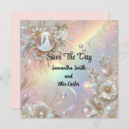 Romantisches Paar Save The Date