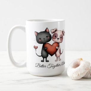 Romantisches Paar, Süße Liebe, Jahrestag Geschenk Kaffeetasse