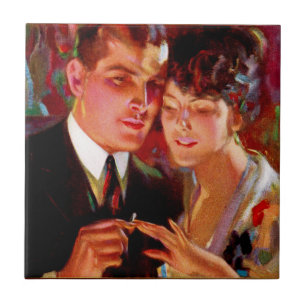 Romantisches Paar von Ide Collars Ad Fliese