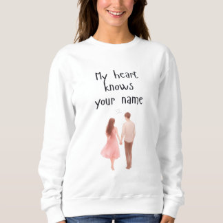Romantisches Paarschwitzen, Valentinstag Sweatshirt