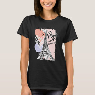 Romantisches Paris Mon Amour Paris Meine Liebe Eif T-Shirt