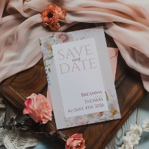 Romantisches Pastell-Floral Spring Design