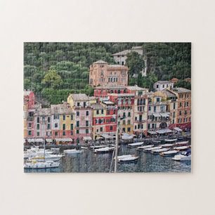 Romantisches Portofino - klassisches italienisches Puzzle