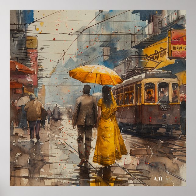 Romantisches Poster kaufen (Vorne)