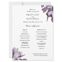 Romantisches Programm für Aquarellblumen