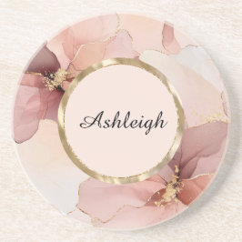 Romantisches Rosa Brautparty Getränkeuntersetzer