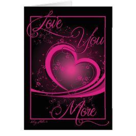 Romantisches rosa Herz Valentine