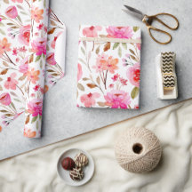 Romantisches Rosa und Pfirsichfarben