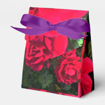 Romantisches rotes Rosenblumengeschenk