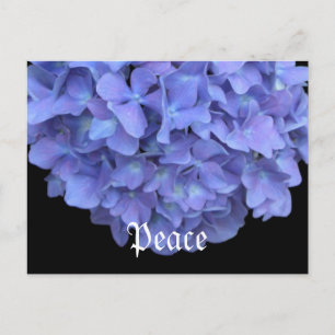 Romantisches Safari Floral Brautparty Frieden Dest Einladungspostkarte