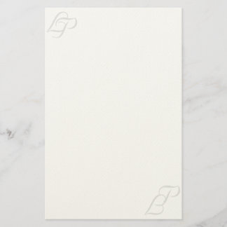 Romantisches Schreibwarenset für L und P Revision Briefpapier
