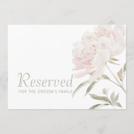 Romantisches Soft Blush Pfingstrosen-Hochzeits-Res