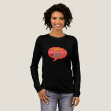 Romantisches T-Shirt zum Valentinstag