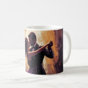 ✨Romantisches Tango-Paar Elegantes Tanzdesign ✨ Kaffeetasse