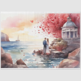 Romantisches Tissue Paper Seidenpapier