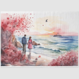 Romantisches Tissue Paper Seidenpapier