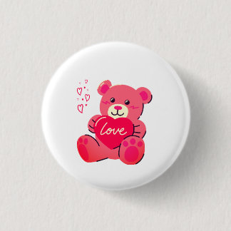 Romantisches Valentinsgeschenk Button