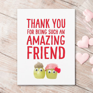 Romantisches Valentinsgeschenk für Freund - Frücht Postkarte