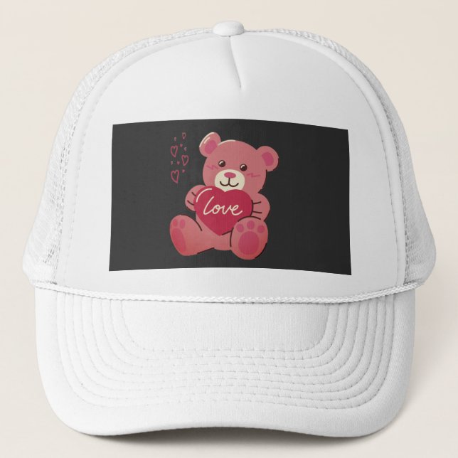 Romantisches Valentinsgeschenk Truckerkappe (Vorderseite)