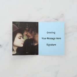 Romantisches Valentinstag-Karte Personalisiertes F
