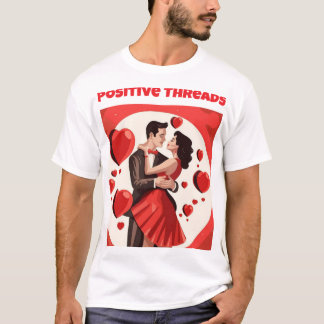 Romantisches-Valentinstag-Paar-T-Shirt | Liebe Her T-Shirt