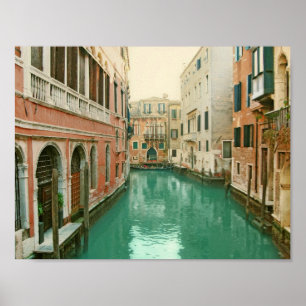 Romantisches Venedig-Plakat Poster
