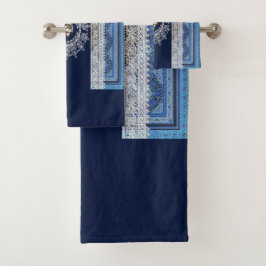 Romantisches Vintages HandtuchSet Badhandtuch Set