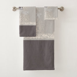 Romantisches Vintages HandtuchSet Badhandtuch Set