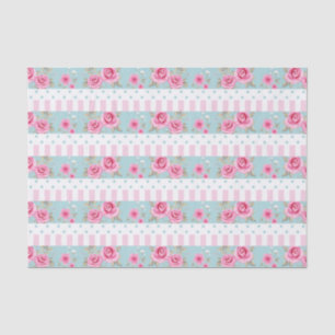 Romantisches Vintages rosa u. tadelloses Seidenpapier