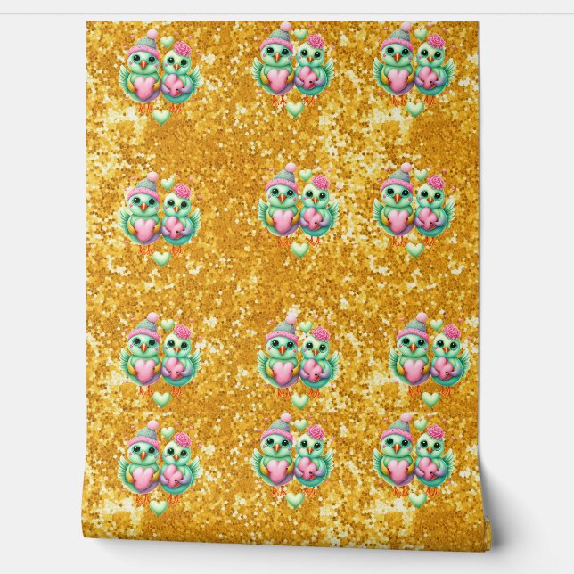 Romantisches Wallpaper zum Valentinstag - Liebe Tapete (Abrollen)