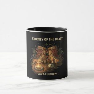 Romantisches Wanderabenteuer Reise des Herzens Tasse