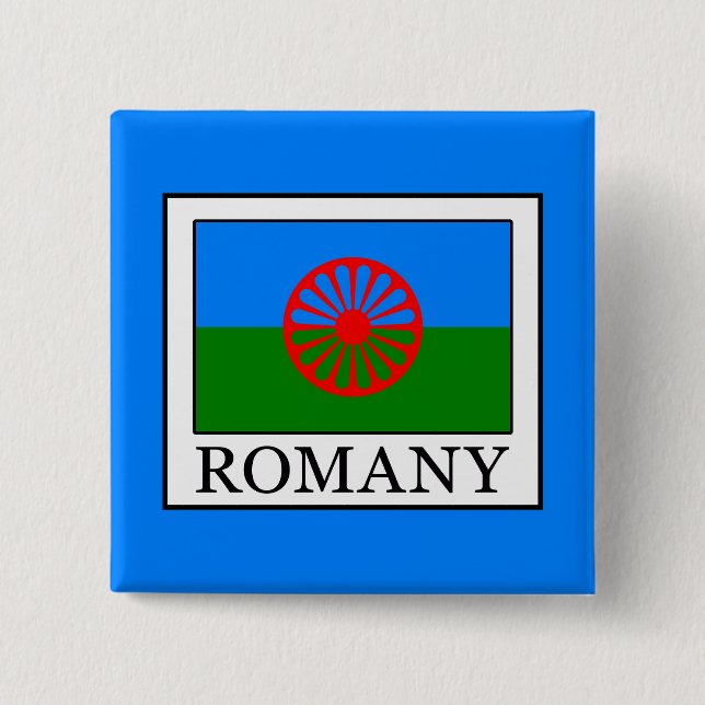 Romany Button (Vorderseite)
